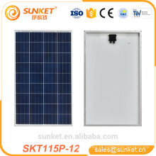 grado del proveedor de China A 115watt pv módulo 500 w panel solar para el uso de la casa